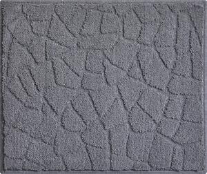LineaDue TERAZZO - Koupelnová předložka antracitová Rozměr: 65x115 cm