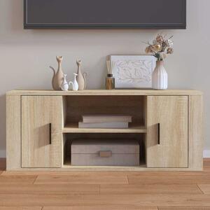 VidaXL TV skříňka 100 x 35 x 40 cm kompozitní dřevo [862125] Barva: dub sonoma