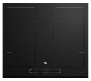 Beko HII64206F2MT Černá Vestavěné 58 cm Indukční varná deska se zónami 4 zóna/zón