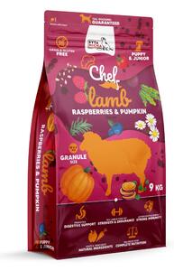 SYTA MICHA Chef Puppy Lamb, raspberries and pumpkin - suché krmivo pro psy - 9kg