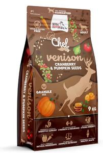 SYTA MICHA Chef Venison with cranberry and pumpkin seeds - suché krmivo pro psy - 9kg