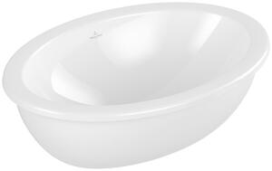 Villeroy & Boch Loop & Friends umyvadlo 56x38 cm oválné pod pult bílá lesk 4A5500R1