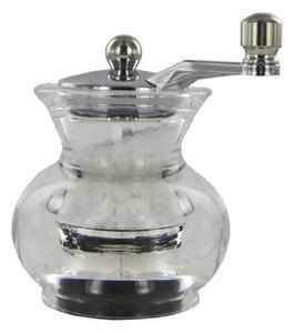 Boogie mlýnek na sůl, transparentní, 7 cm