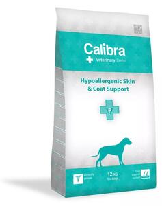 CALIBRA Veterinary Diets Dog Hypoallergenic Skin&Coat - suché krmivo pro psy - 12kg