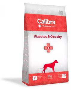 CALIBRA Veterinary Diets Dog Diabetes&Obesity - suché krmivo pro psy - 12kg