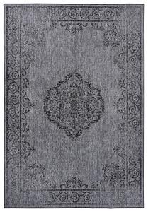NORTHRUGS - Hanse Home koberce Kusový koberec Twin Supreme 105424 Cebu Night Silver – na ven i na doma - 80x150 cm