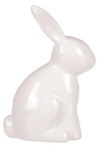 Velikonoční bílý keramický zajíček- 15 cm