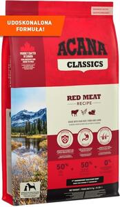 ACANA Classics Red Meat - suché krmivo pro psy - 9,7 kg