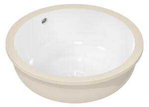 Hansgrohe Xuniva S umyvadlo 35x35 cm kulatý pod pult bílá lesk 60151450