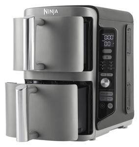 Ninja SL400EU fritovací hrnec Dvojitý 9,5 l 2470 W Horkovzdušná fritéza Černá, Šedá
