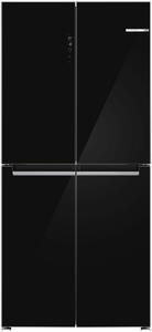 Bosch Serie 4 KMC85LBEA lednice s mrazničkou (vedle sebe) Stojací 547 l E Černá