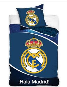 Fotbalové povlečení Hala Madrid 140x200/70x80 cm