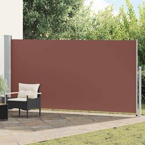 VidaXL Zatahovací boční markýza / zástěna 160 x 514 cm [42035339] Barva: Hnědá