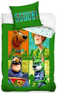 Dětské povlečení SCOOBY DOO ZELENÁ ČTYŘKA 140x200/70x90 cm
