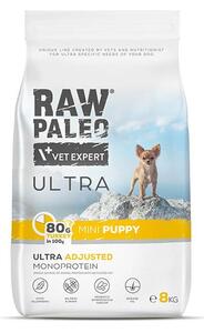 VEE VETEXPERT Raw Paleo Ultra Mini Puppy Mono Turkey - suché krmivo pro štěňata - 8 kg