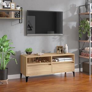 VidaXL TV skříňka 100 x 34,5 x 44,5 cm kompozitní dřevo [881470] Barva: dub sonoma