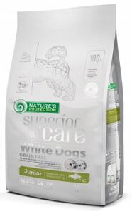 NPO NATURE'S PROTECTION Superior Care White Dogs Junior Small Białoryba - suché krmivo pro štěňata - 10 kg