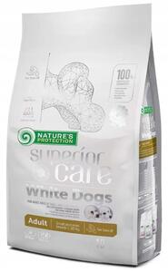 NPO NATURE'S PROTECTION Superior Care White Dogs Adult Small Lamb bez obilovin - suché krmivo pro psy - 10 kg