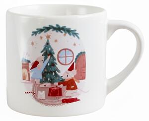 Porcelánový hrnek Vánoční myšky 180 ml
