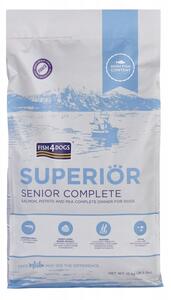 F4D FISH4DOGS Superior Senior Medium Complete Salmon - suché krmivo pro psy - 12kg
