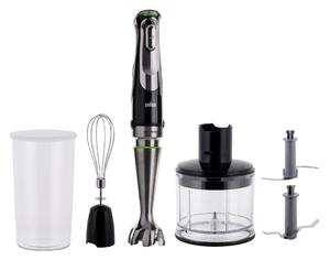 Braun MultiQuick 9 MQ 9135XI 0,6 l Ponorný mixér 1200 W Černá, Nerezová ocel