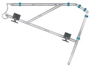 WOL wolfcraft GmbH 5210000 Rádiusová měrka Stair gauge Černá, Nerezová ocel