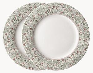 Sada porcelánových talířů Flat, 2 díly