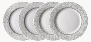 Sada porcelánových talířů Gift Set Flat, 4 díly