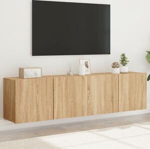 VidaXL TV skříňky nástěnné 2 ks 80 x 30 x 41 cm [862197] Barva: dub sonoma