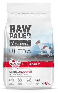 VEE VETEXPERT Raw Paleo Ultra Mini Adult Beef Mono - suché krmivo pro psy - 8 kg