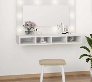 VidaXL Zrcadlová skříňka s LED 90 x 31,5 x 62 cm [862781] Barva: Bílá