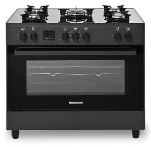Plynový/elektrický sporák Ravanson KWGE-K90 černý