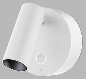 Led2 Nástěnné LED svítidlo ELFY USB 3,5W, v. 85 mm, 2700K Barva: Černá