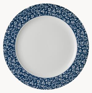 Sada porcelánových mělkých talířů Sweet Alyssum, 4 díly