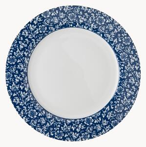 Sada porcelánových mělkých talířů Sweet Alyssum, 4 díly