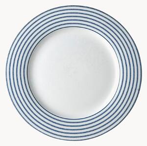 Sada snídaňových talířů z porcelánu Candy Stripe, 4 díly