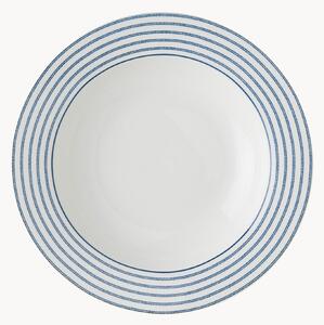 Sada hlubokých talířů z porcelánu Candy Stripe, 4 díly