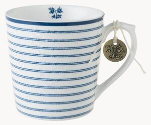Sada porcelánových hrnků Candy Stripe, 4 díly