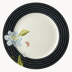 Sada porcelánových snídaňových talířů Midnight Candy, 4 díly