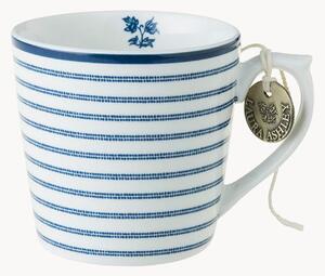 Sada porcelánových hrnků Candy Stripe, 4 díly