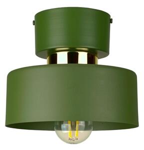 Stropní svítidlo IGNIA 1xE27/60W/230V zelená/zlatá