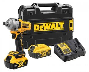 Rázový utahovák DEWALT DCF891P2T 18V 2x5Ah XR 812Nm Žlutá, Černá