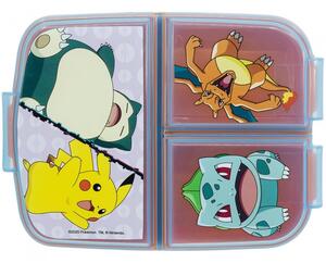 Multibox na svačinu Pokémon se 3 přihrádkami