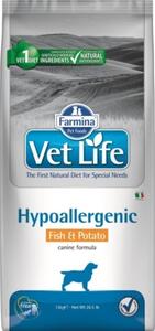 FARMINA Vet Life Hypoallergenic Canine Fish&Potato - suché krmivo pro psy - 12 kg