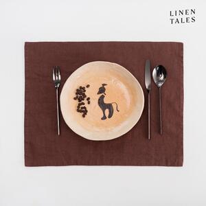 Lněné prostírání 35x45 cm Chocolate – Linen Tales