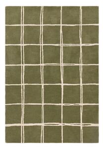 Zelený ručně tkaný vlněný koberec 120x170 cm – Asiatic Carpets