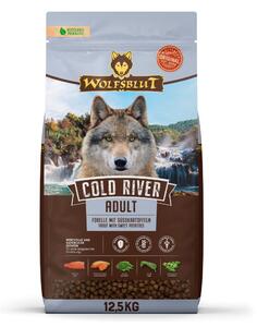 WBL WOLFSBLUT Cold River Trout with sweet potatoes - suché krmivo pro psy - 12,5kg