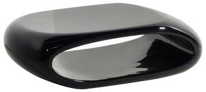 Černý laminátový konferenční stolek NESSUS