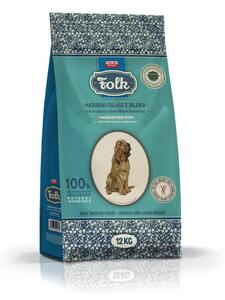 FLK FOLK Medium and large breeds Traditional masurian venison stew with beets and cranberries - suché krmivo pro psy - 12kg