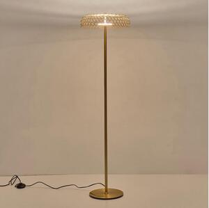 LED Stojací lampa PERFORATO LED/10W/230V 3000K zlatá
